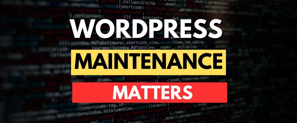 WordPress Maintenance Package